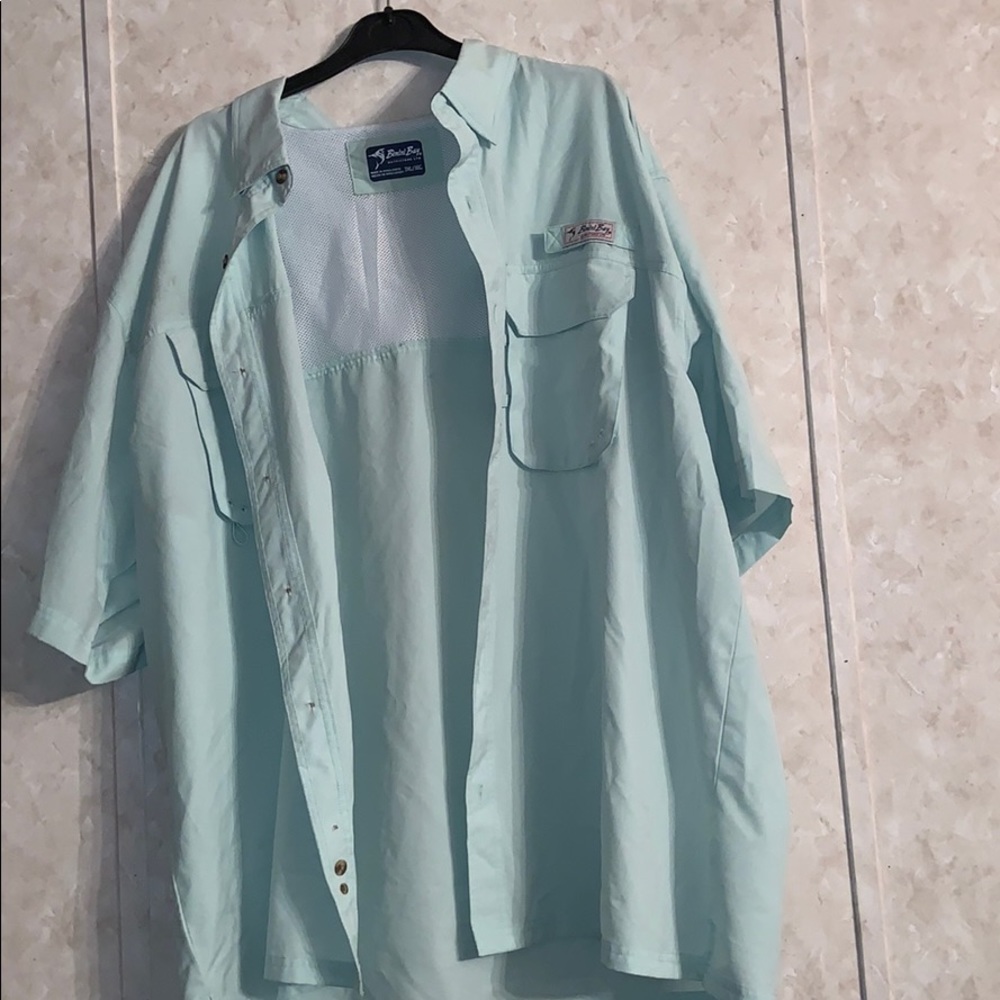 Blue Men’s Fishing Shirt 🎣